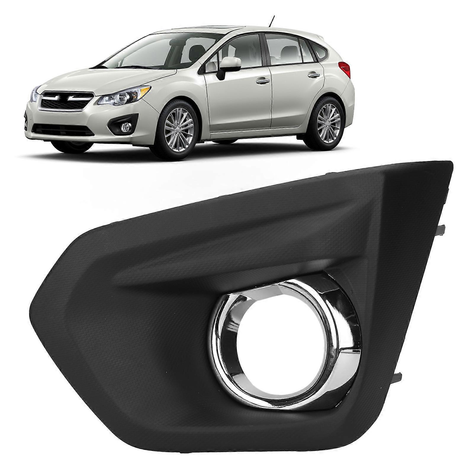 1 Pair Fog Light Bezel Automobile Frame Fog Light Replacement for Impreza Sedan and Wagon 2012‑2014 Left 57731FJ030 