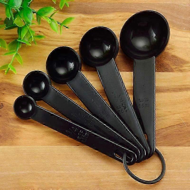 5pcs Set Creative Silicone Measuring Spoon & Ladle with Scale - Kitchen Baking Tools for Precise Cooking & Baking Measurements