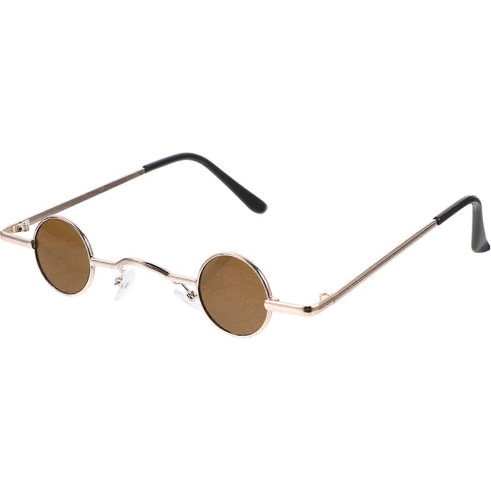 Retro Punk Style Sunglasses for Party Photo Prop Lightweight Durable Multi Color 1 Pair
