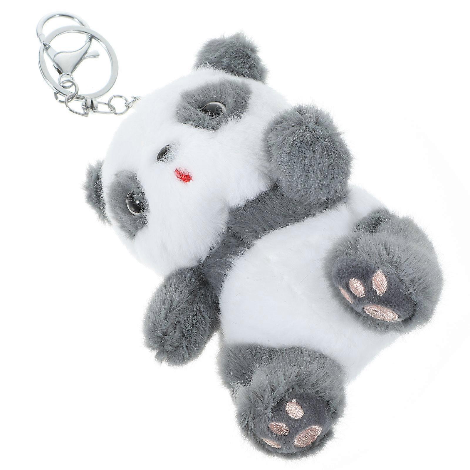 Soft Panda Keyring Key Perfect For Classroom Activities Wedding Parties 12X10X7CM 1Pack