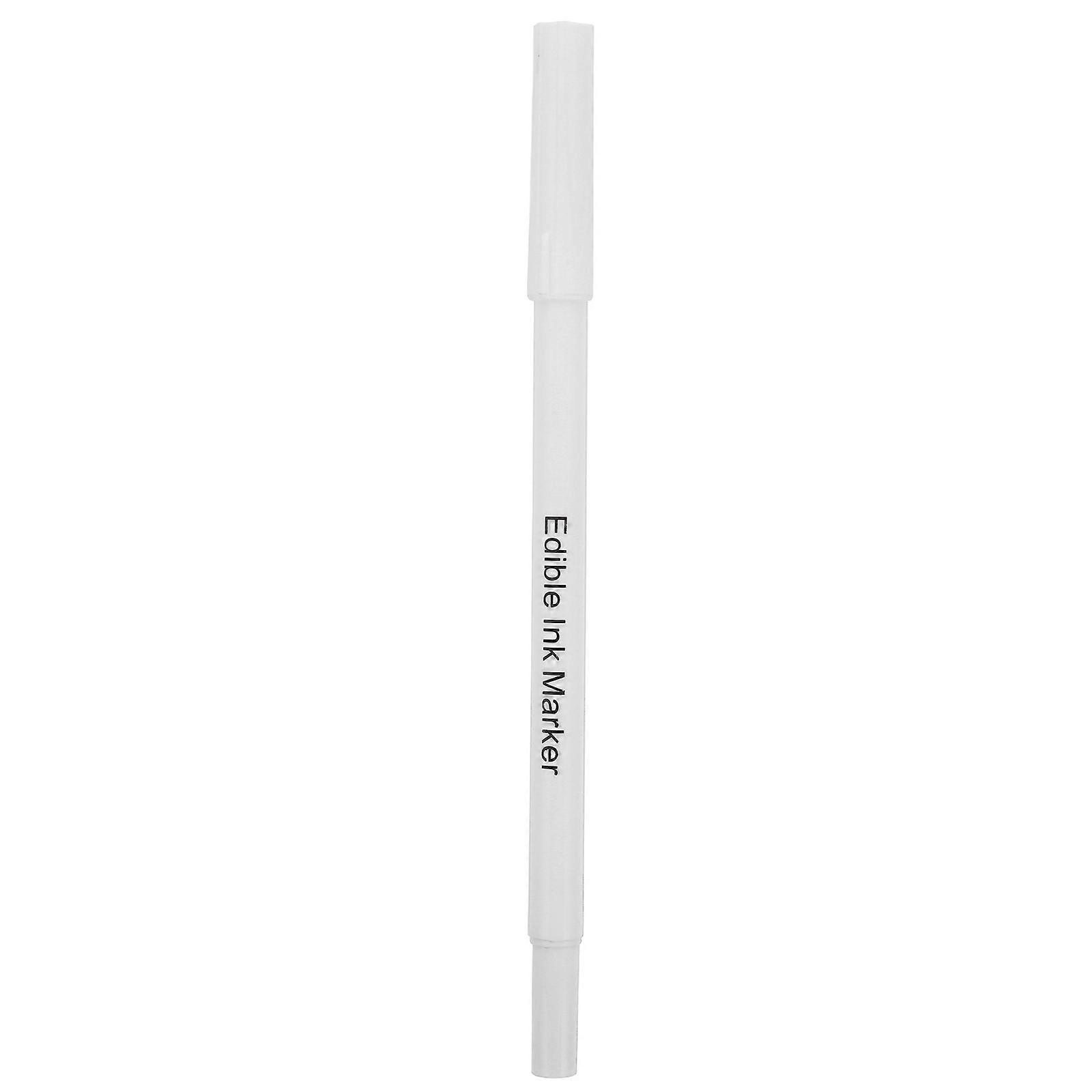 Fine Tip Edible Marker For Creative Food Drawing In White Color Suitable For Kids And Adults At Home Kitchen 1Pcs