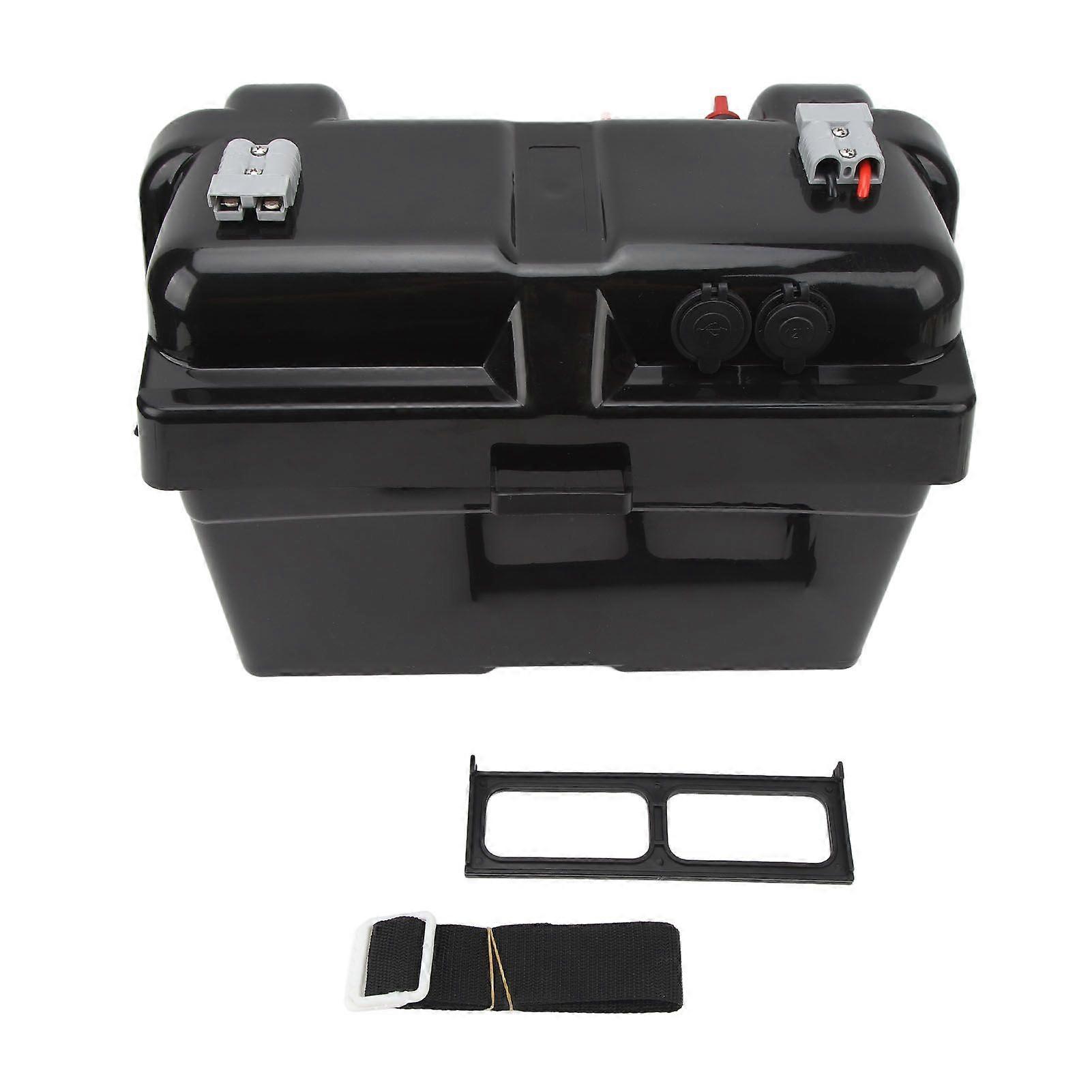 smart motor battery power center with quick connect
