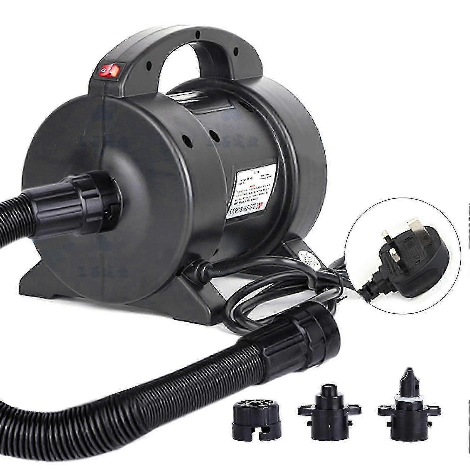 1600W air pump for mattress portable fast inflator with nozzles