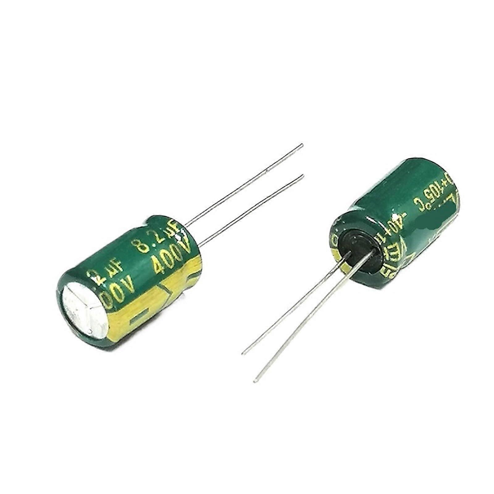 Capacitor 10-Pack, 400V, 1uF-12uF Range, 8x12mm Size, Electronics Component
