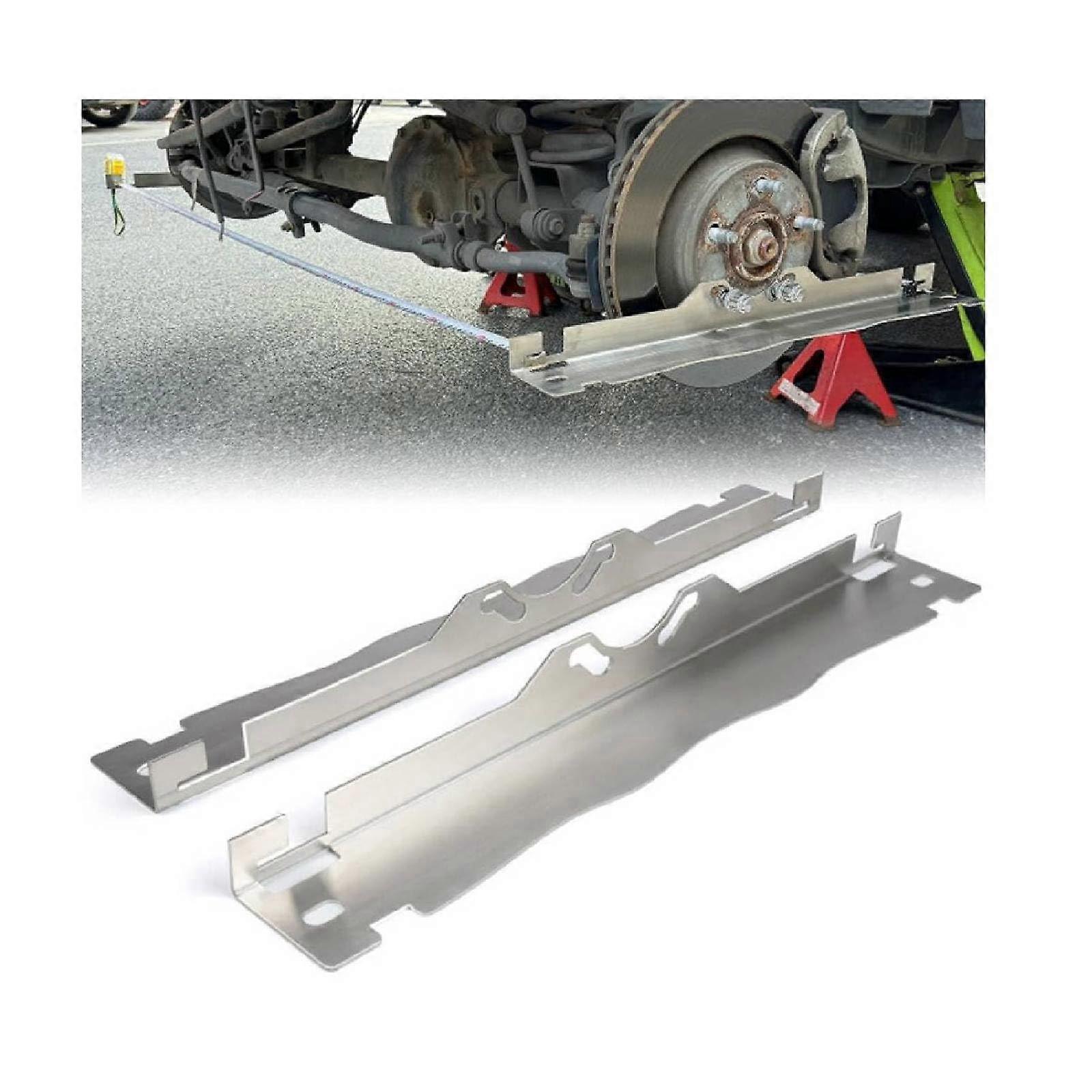 Wheel Alignment Tool Plates 2-Pack Premium Tool Plates With Hanging Holes For Cars Trucks SUVs Accurate Measurements