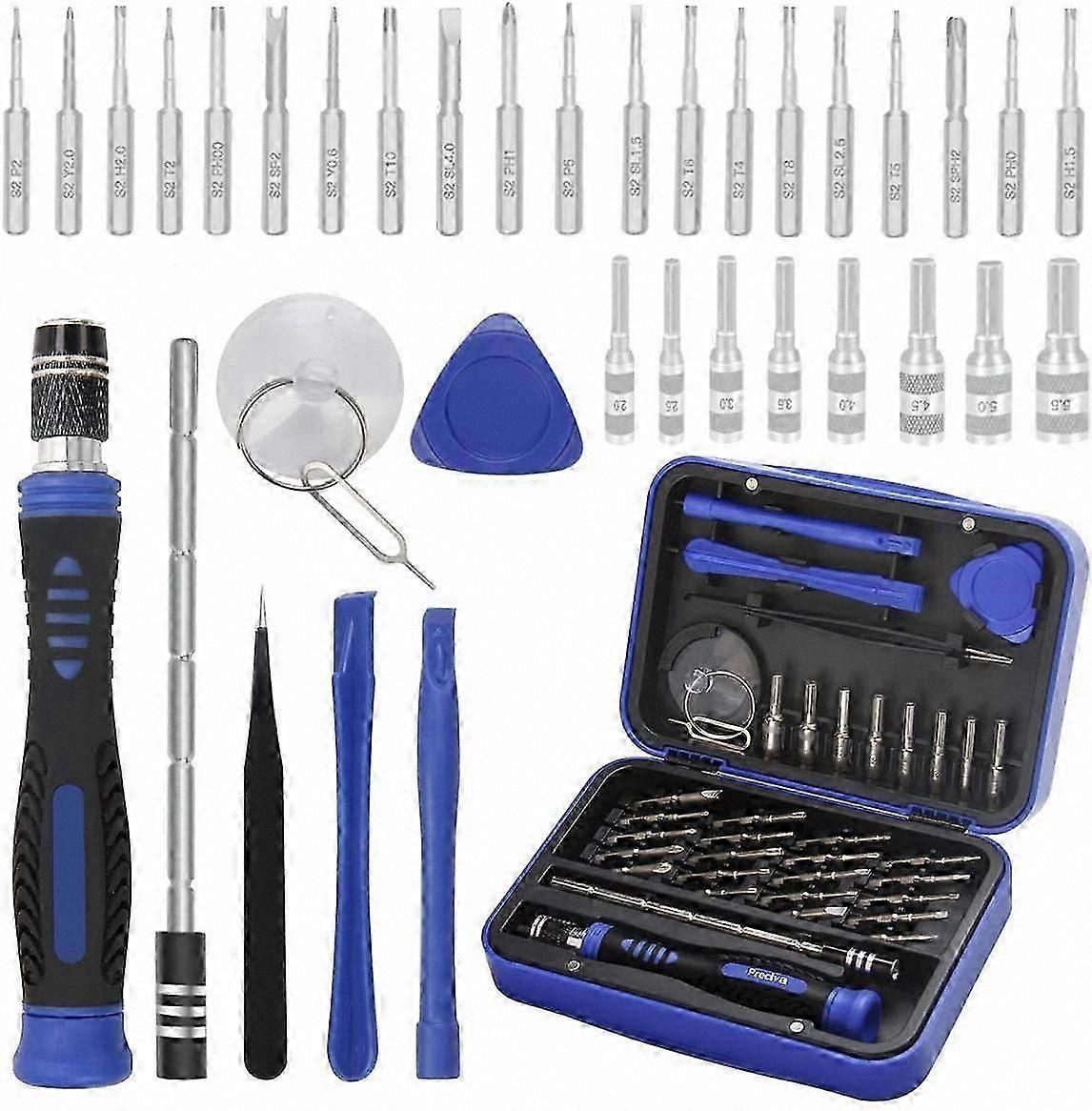 37-Piece Precision Screwdriver Set, Magnetic Multi-Tool Kit for Electronics, Phone, Computer, Watch, and Toy Repairs