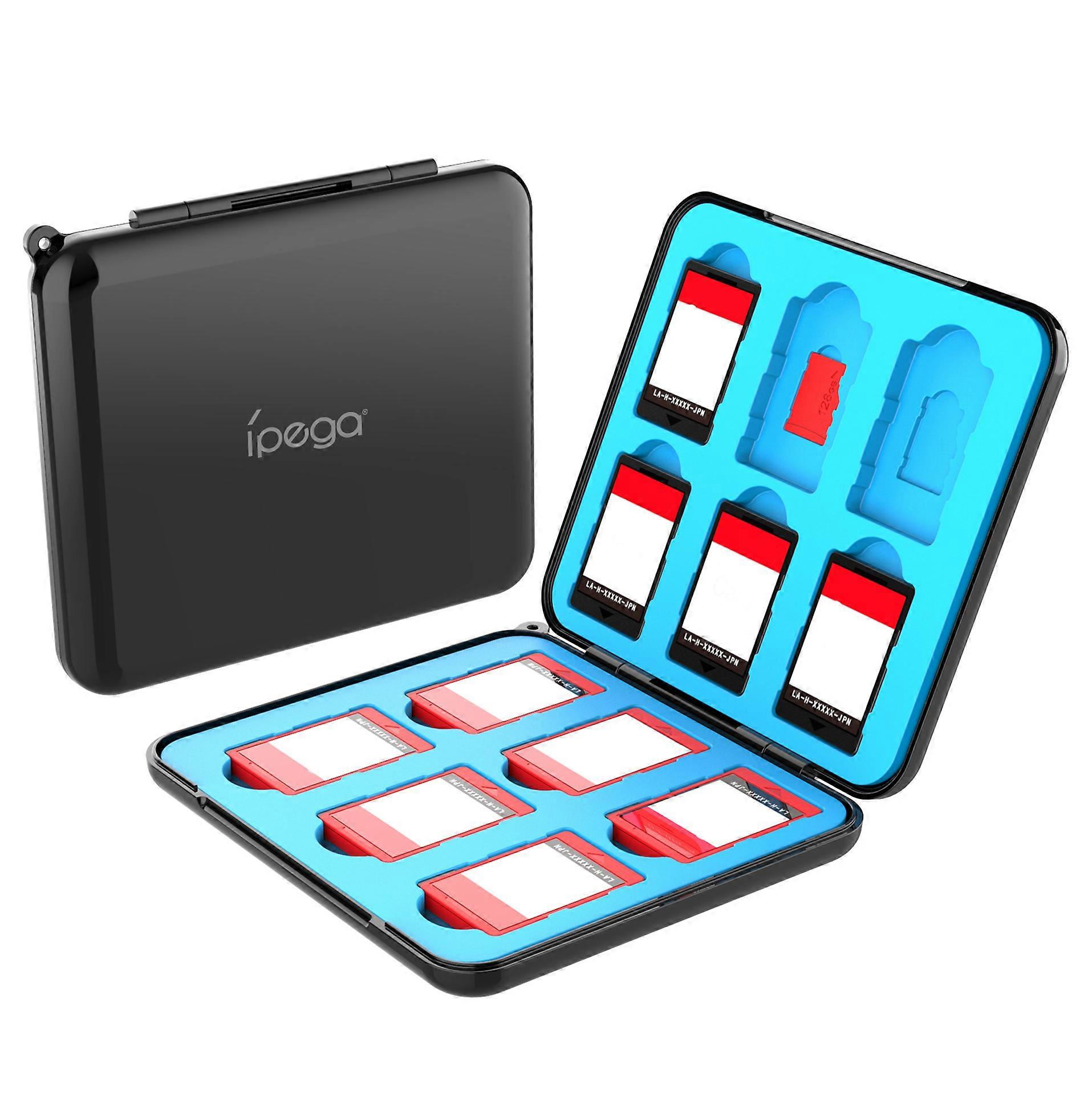 IPEGA PG-SW2108 For Nintendo Switch 2 Magnetic Game Card Storage Case Holds 12 Game Cards and 12 TF Cards