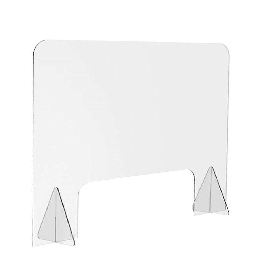 Acrylic Office Isolation Plate Transparent Desk Clapboard Baffle Barrier for Office and Classroom Use