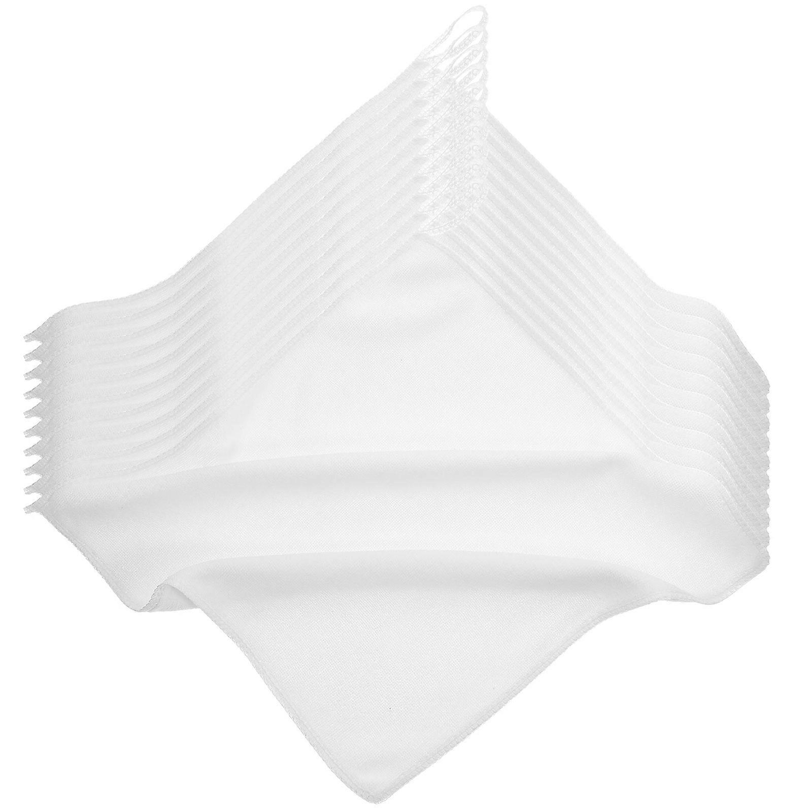 Soft Absorbent Kitchen Dish Towels 10 Pack Multi Use Washable Cleaning Cloths for Kitchen, Bathroom & Home Daily Use