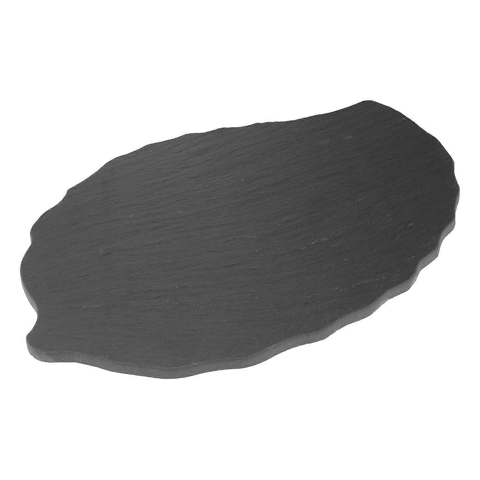 Restaurant Style Serving Board For Home Use Occasion 30x20cm Black 1Pcs