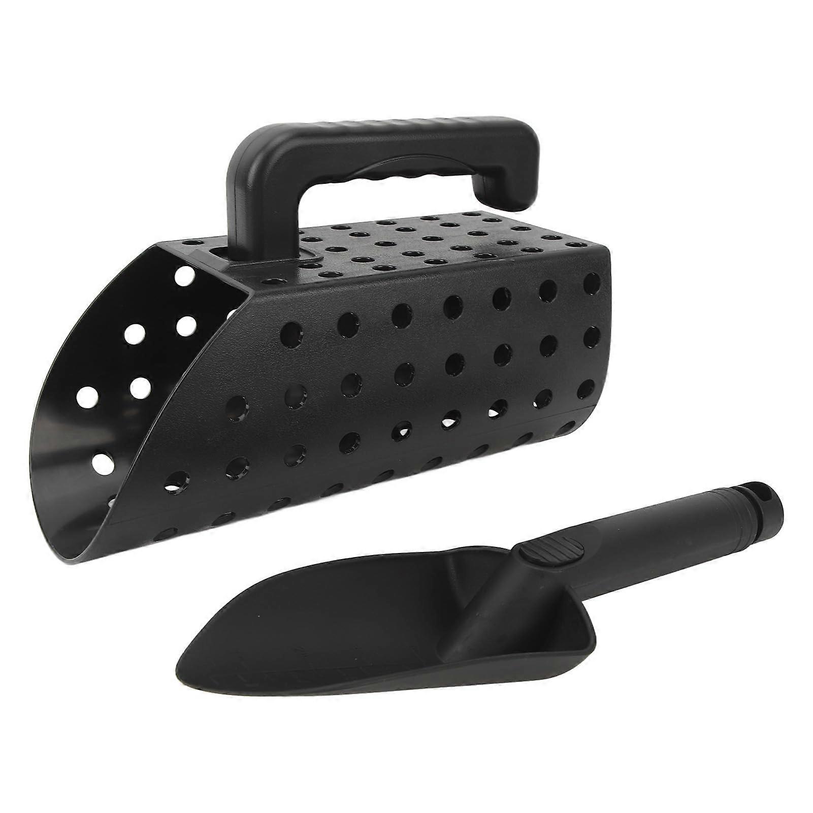 Sand Shovel For Metal Detecting, Durable Stainless Steel Beach Scoop, 12 Inch, Metal Detector Accessory