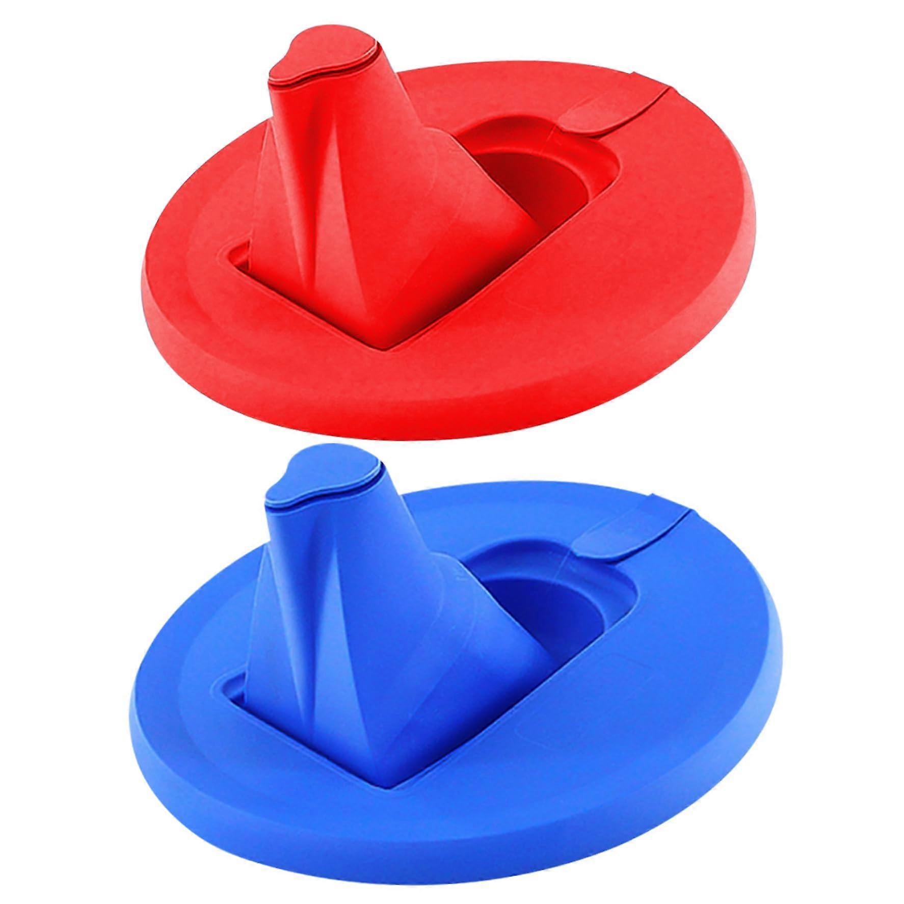 Paint Can With Air Hole - 2 Pack 6.7 Inch Collapsible Paint Tin with Spout for Easy Pouring and Storage