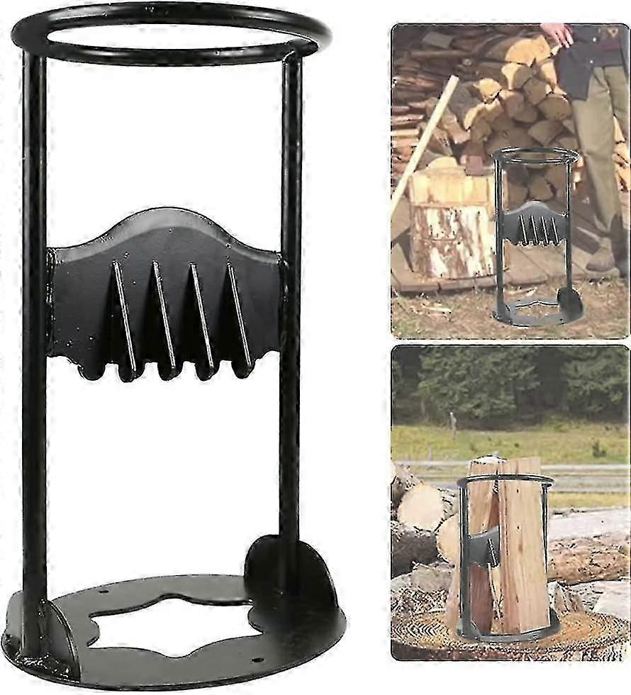 Manual Wood Splitter - Firewood Splitter - Splitting Tool - Black - Wood Splitter - Simple and Safe