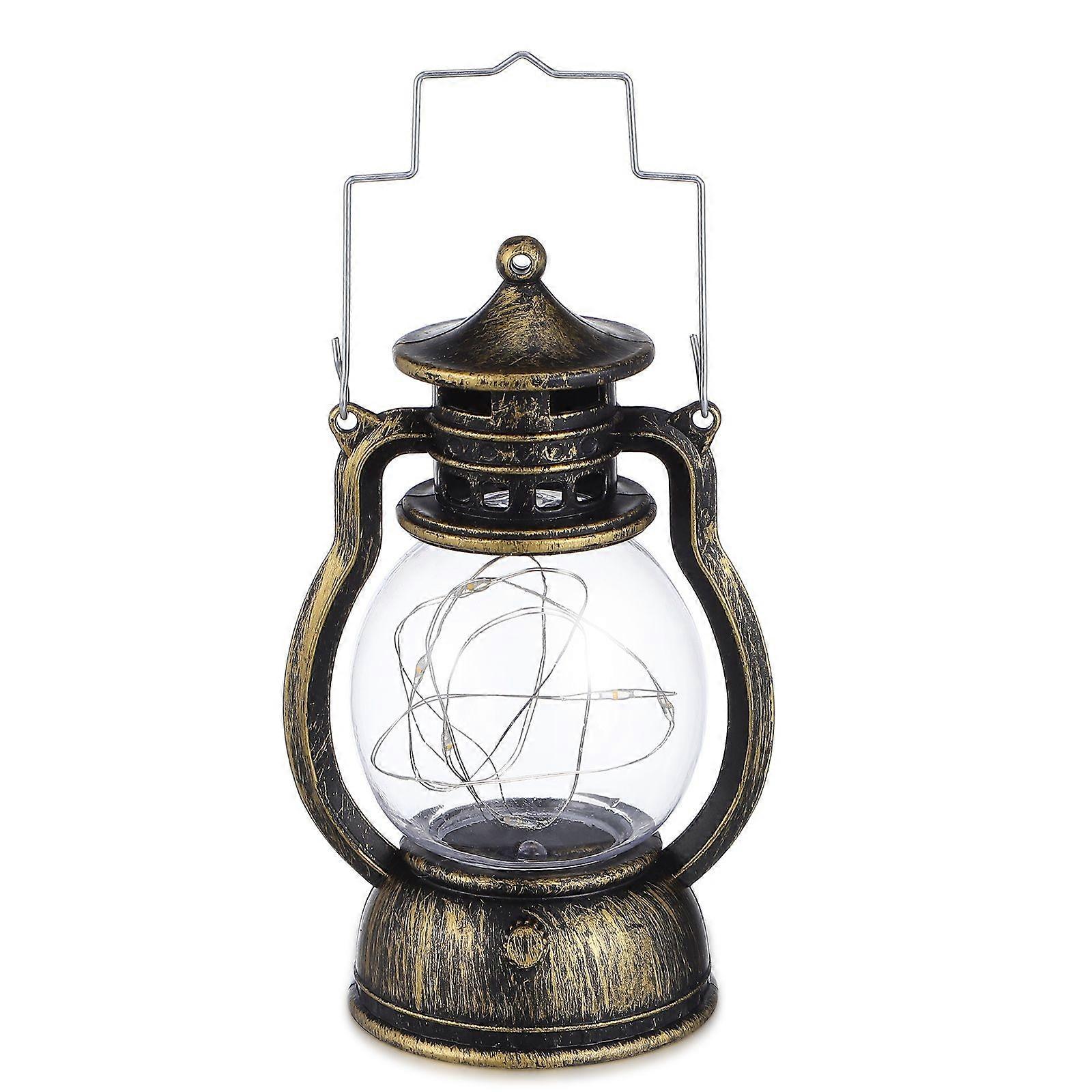 1PC Retro Handheld Lantern Creative Bar Decoration Scene Vibe Lamp(With Battery)