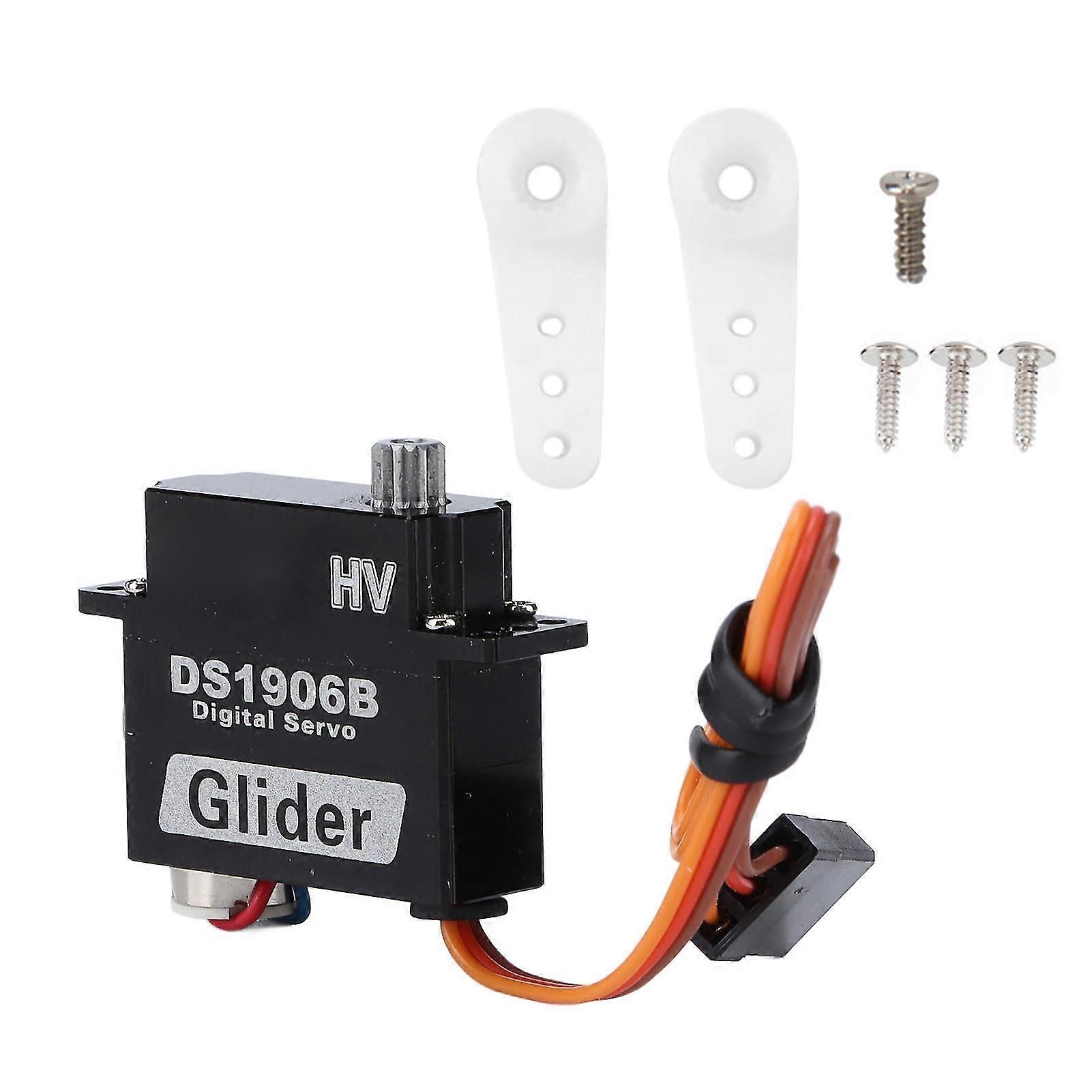 DS1906B 9g high-speed all-metal digital mini steering gear Durable RC aircraft upgrade parts