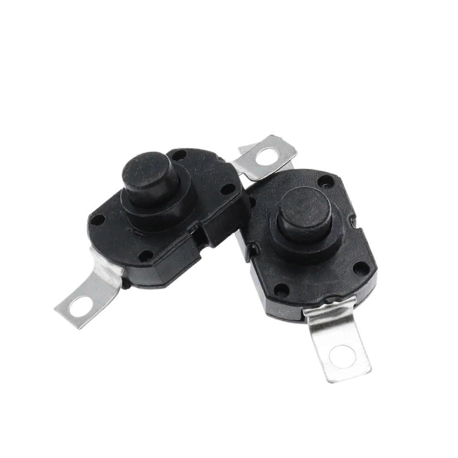 1000 Push Button Switch 1712KD 30V 1A Lock Switch 17X12X9.5MM for Flashlight and Electronics Applications