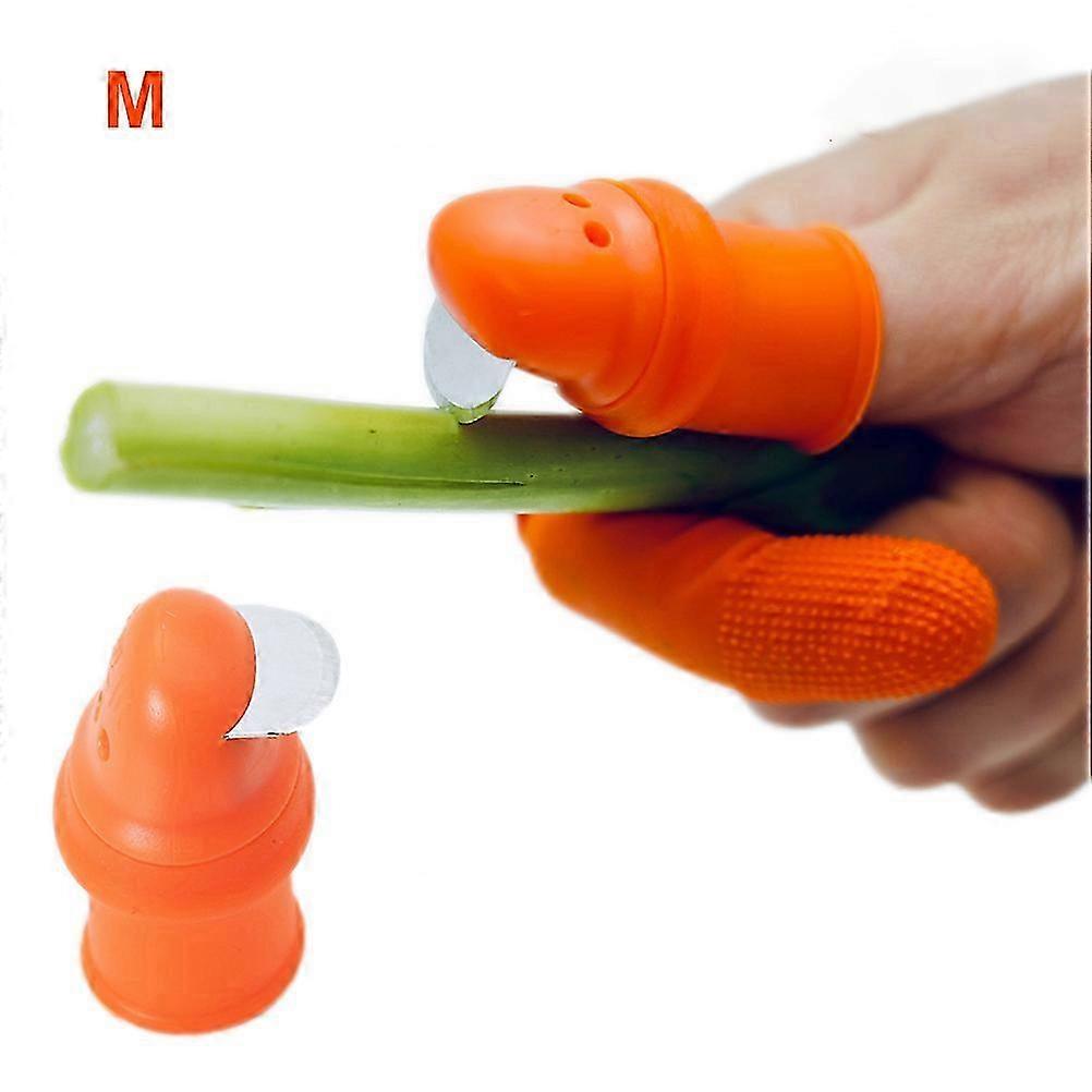 Picking Thumb Cutter Finger Sleeve Set Picking Tool for Harvesting ...