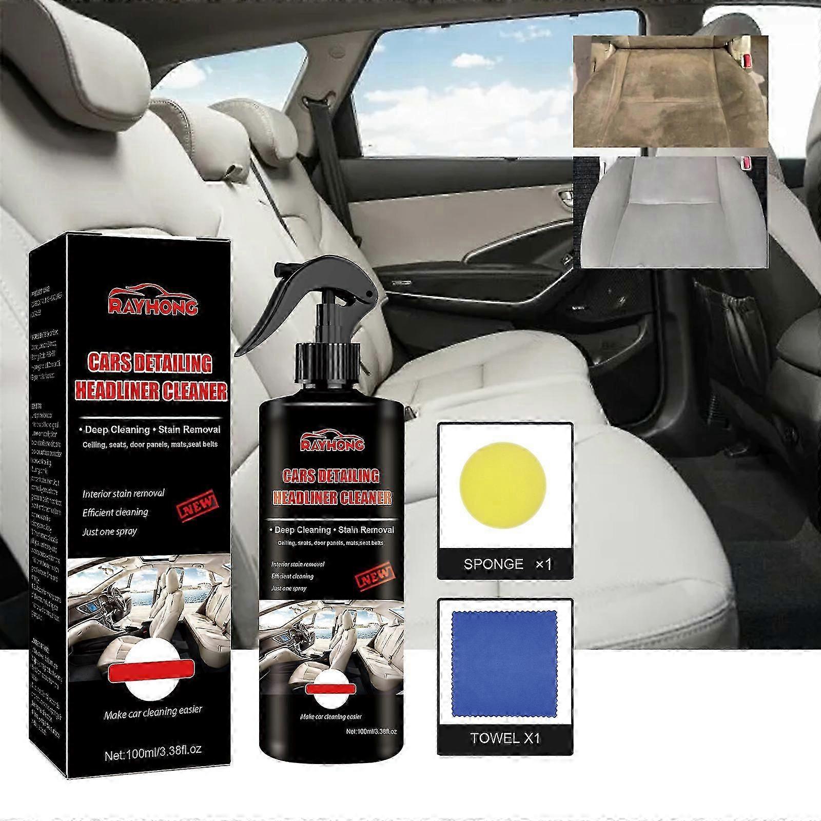 Rayhong interior renovation agent, car interior maintenance special decontamination cleaning multi-purpose cleaner