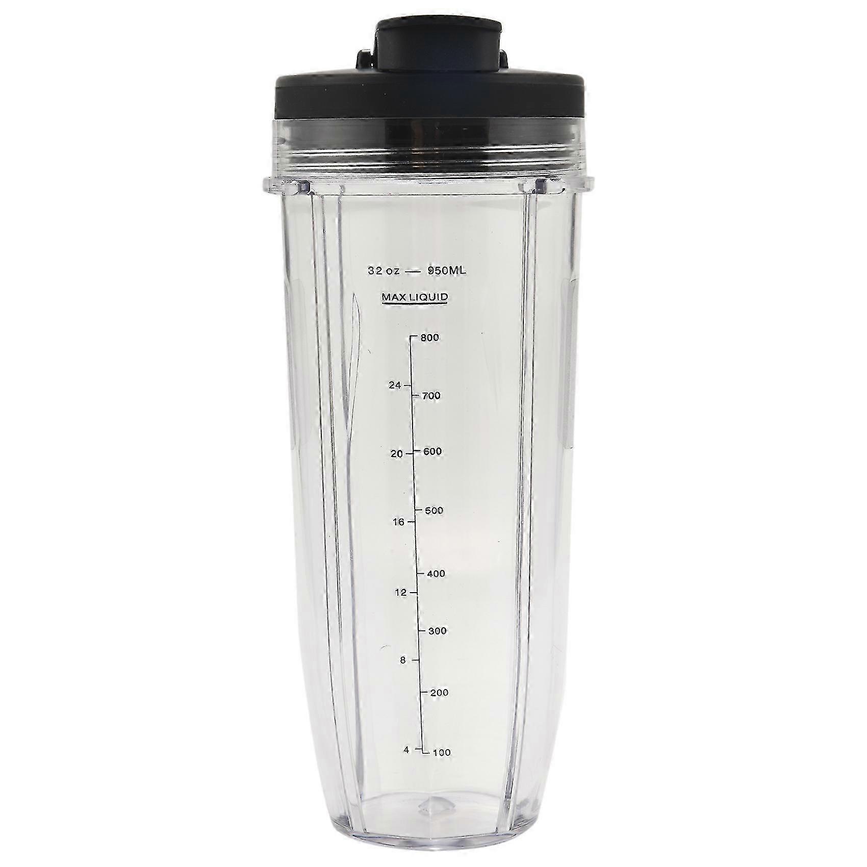 Juicer Accessories 32OZ Cup and Spout Lid for Ninja BL480 / BL490 / BL640 / BL680 Auto IQ Series Juicer