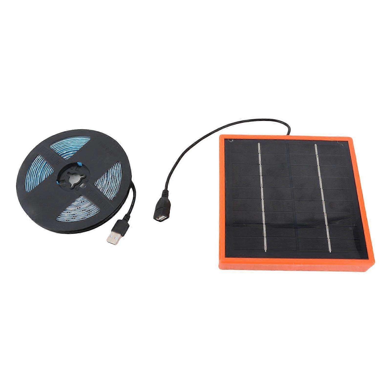 Solar Plant Grow Light Monocrystalline Silicon Sunlight Plant Lamp Strip  with Solar Panel for Indoor Seedings 5V 5W | Fruugo NO
