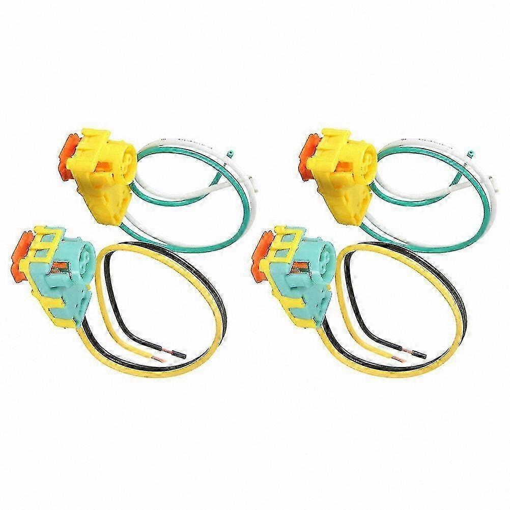 2 Pairs Airbag System Replacement Connectors for Clock Spring and Airbag Plug