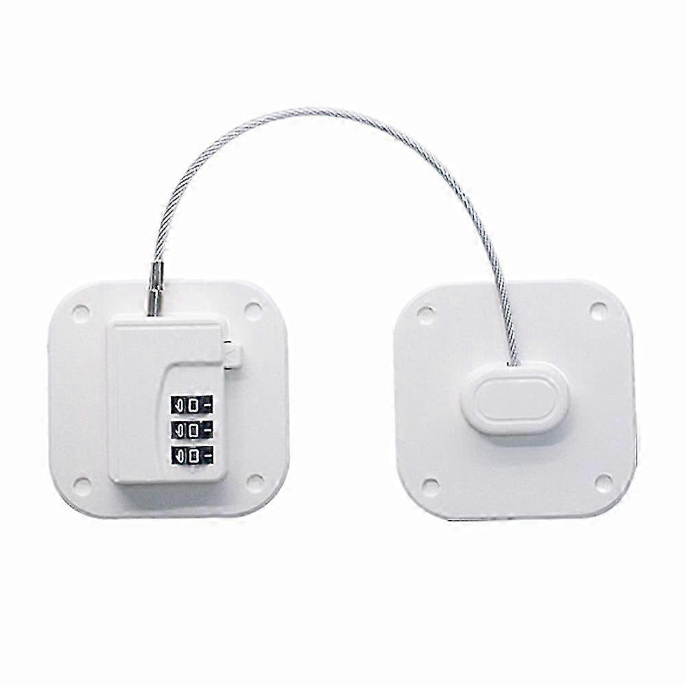 Fridge Code Lock Child Safety Cabinet Latch Stick Cable Window Lock...