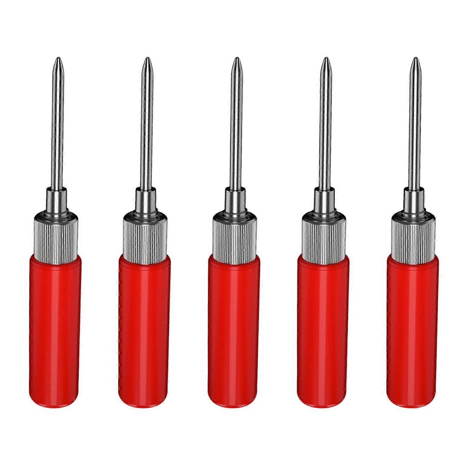 5pcs ABS Test Probes No Soldering Required Color Coded Multimeter Probes Simple Installs for Quick Reliable Connection Multicolor