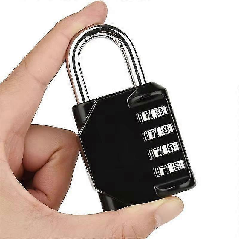 luggage lock metal code padlock with key