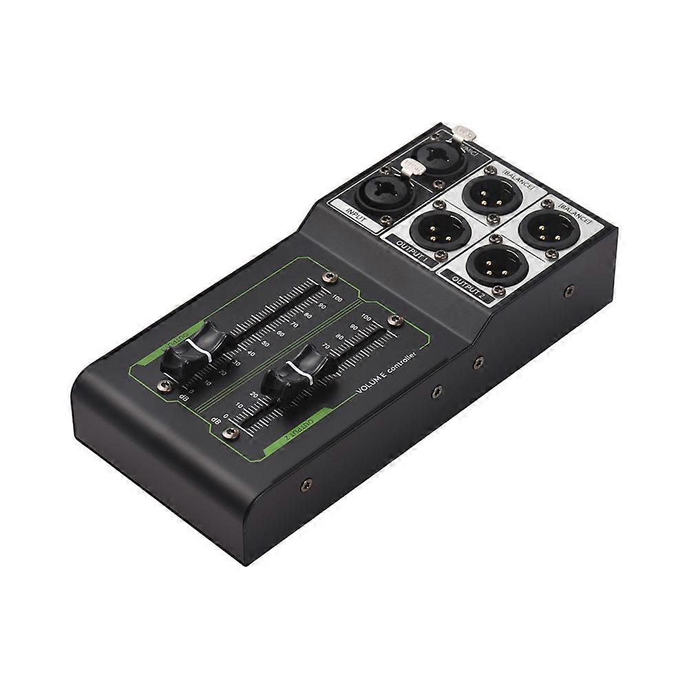 Passive Volume Controller Precise Volume Adjustment Plug Play Stereo Input & Output Electronic Musical Instrument Parts