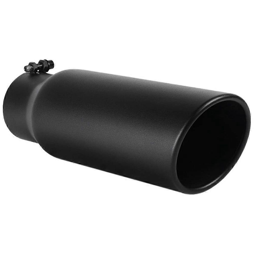 Embout d’échappement noir de 3 pouces, embout d’échappement de diamètre intérieur de 3 pouces pour camion, 3 x 4 x 12 pouces /C