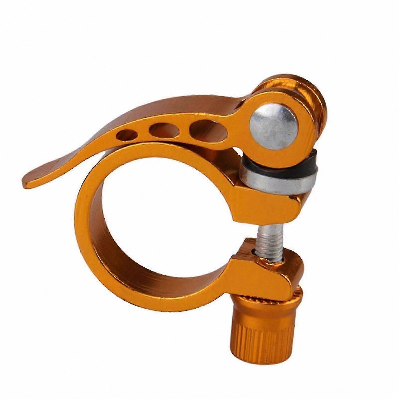 Bike Seatpost Clamp with Quick Release Mechanism for Secure Fit
