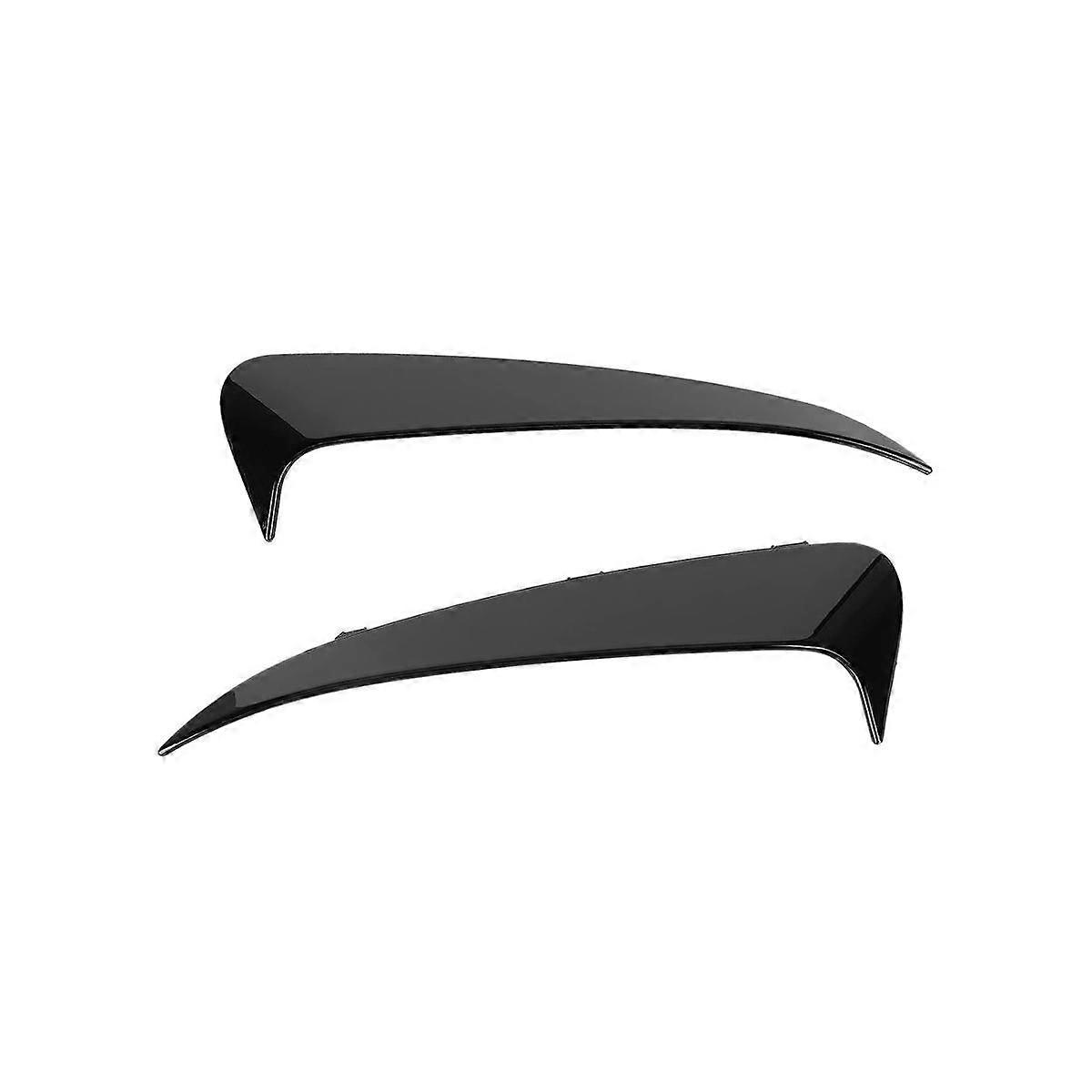 Rear Bumper Canard Flaps Spoiler Cover Trim Accessories for C Class W205 2015-2021 Sedan
