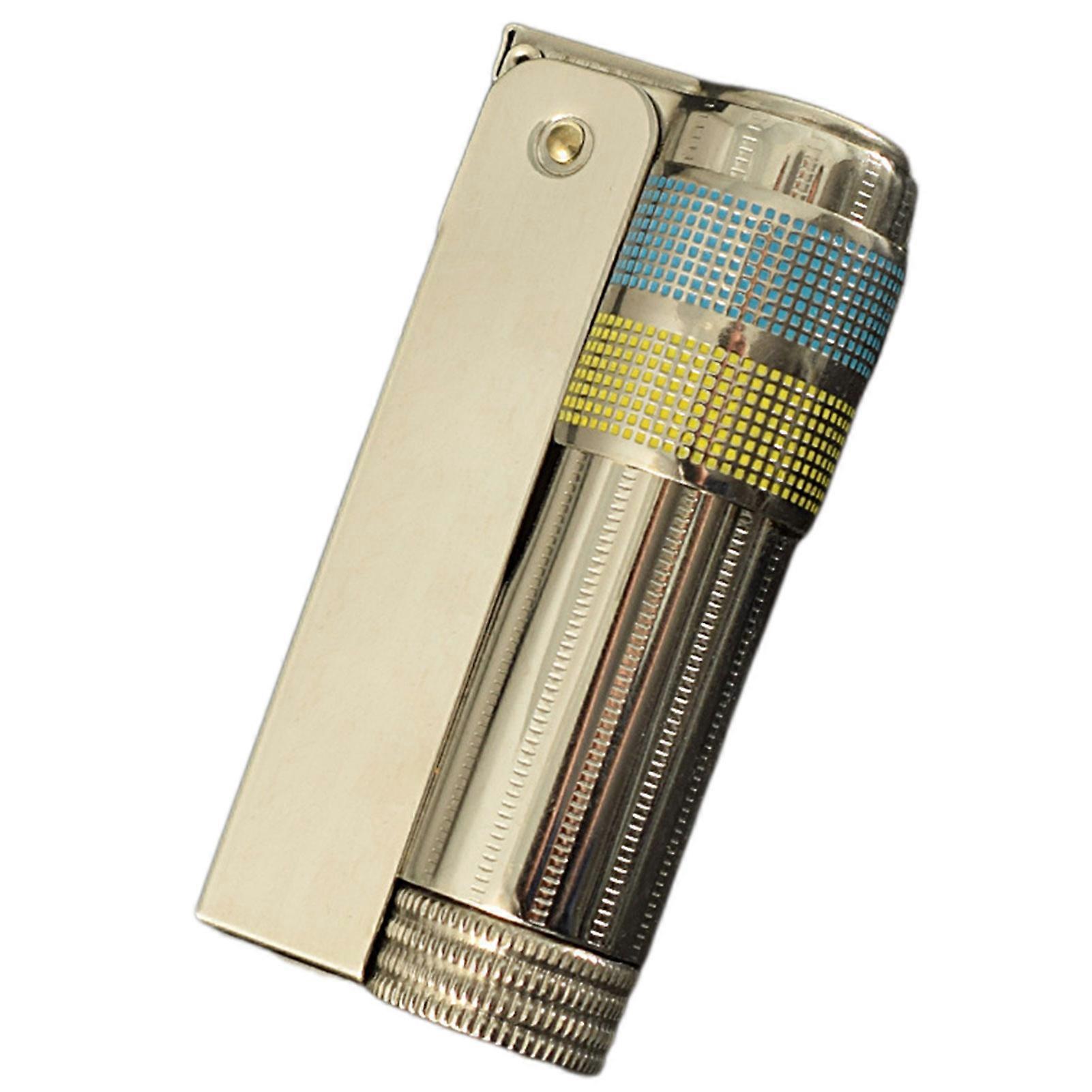 Unique Metal Refillable Lighter Classic Elegant Open Flames for Outdoor-Adventures