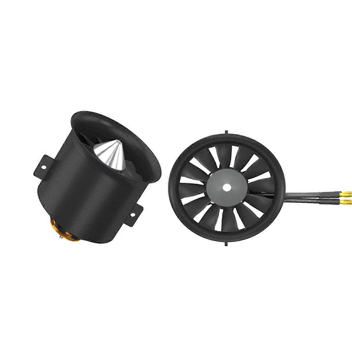 70mm EDF 12 Ducted Fan QF3027 - 2200kv CCW Brushless Motor for Remote Control Toy Parts
