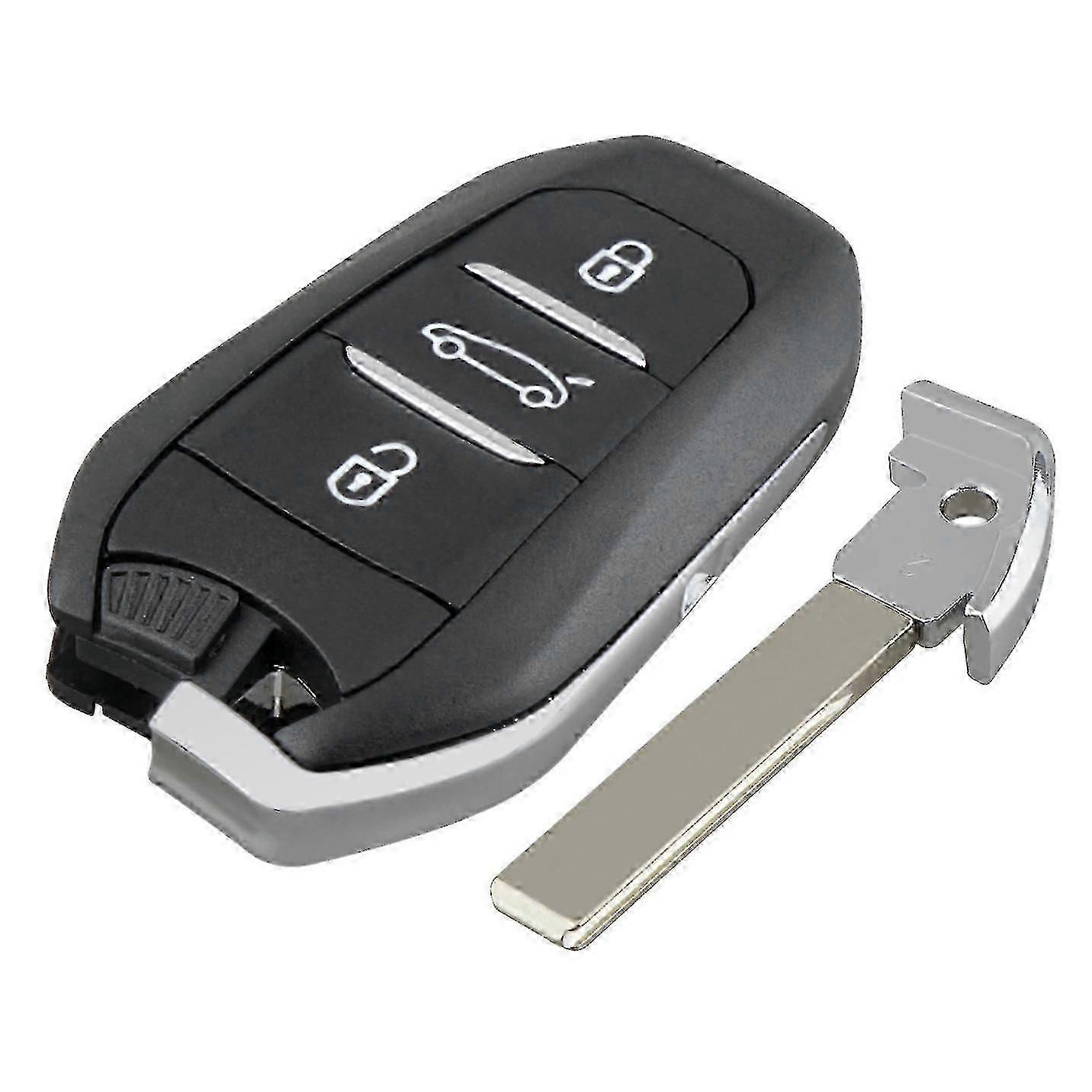 3-Button 433MHz Car Key with 46 CHIP for Select Models