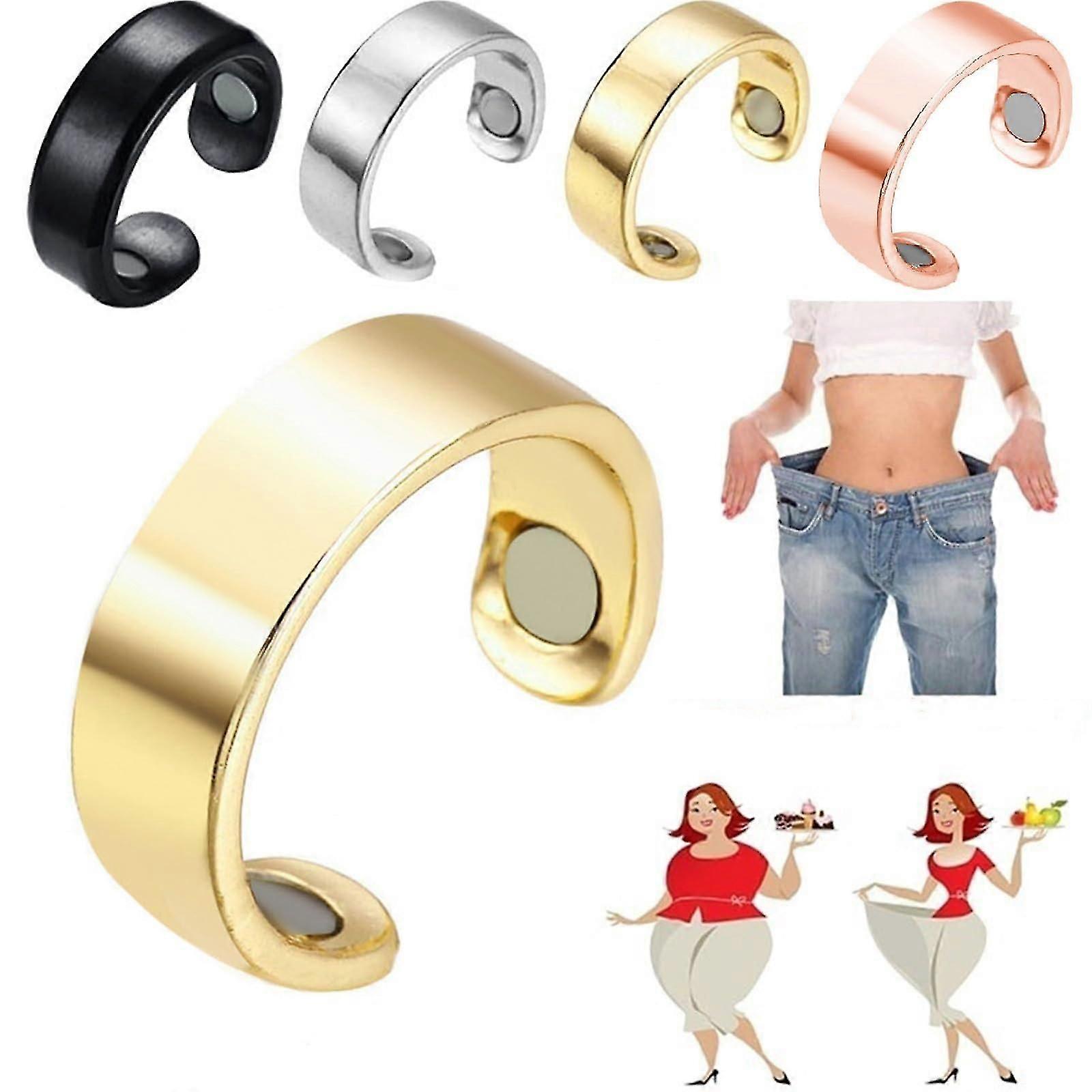 Smni Ring Kvinders Overgangsalder, Magnetisk Terapi Ringe, Afslapning, Søvn Hjælp Goldg