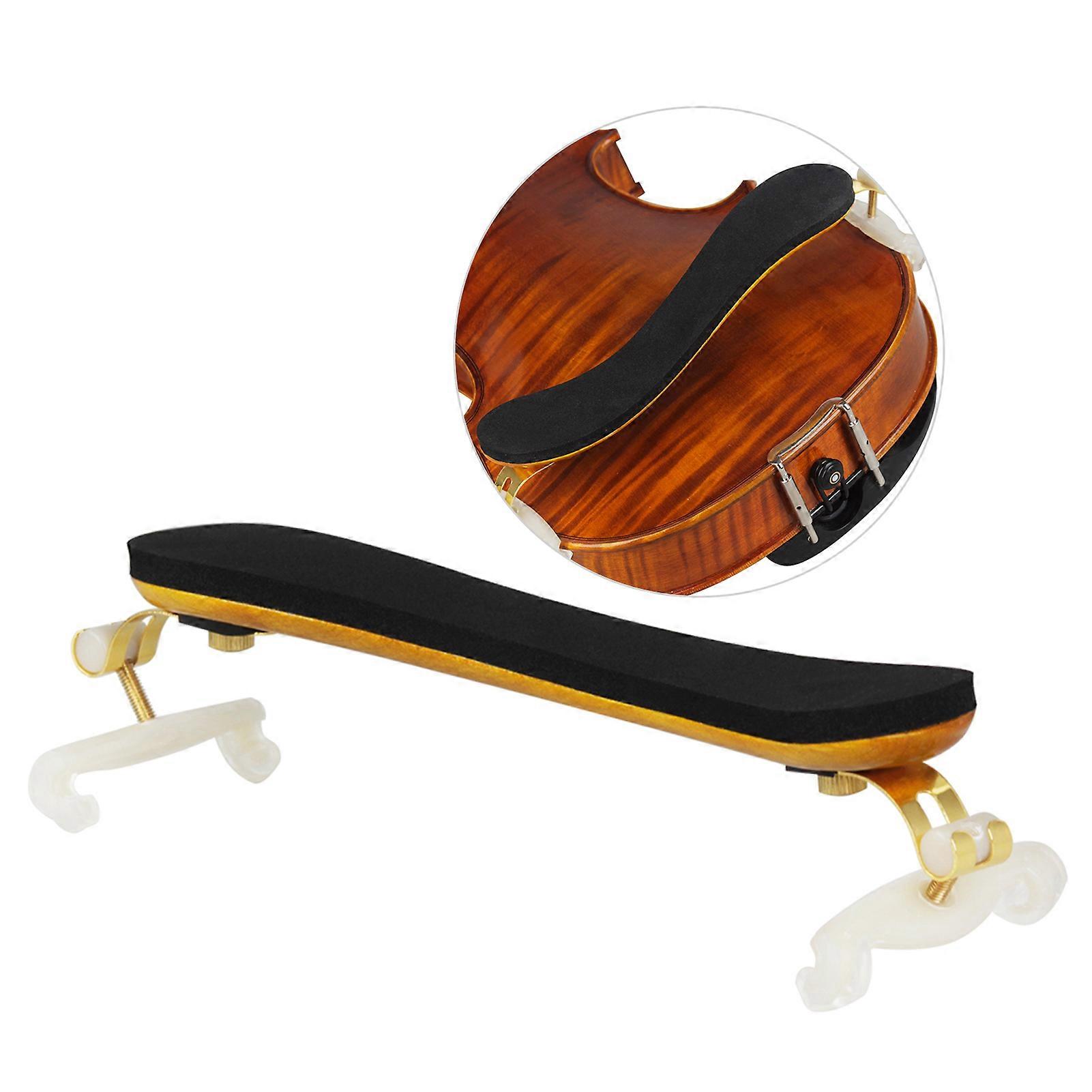 AS-560 Solid Wood Yellow Violin Shoulder Rest for 3/4 & 4/4 Violins
