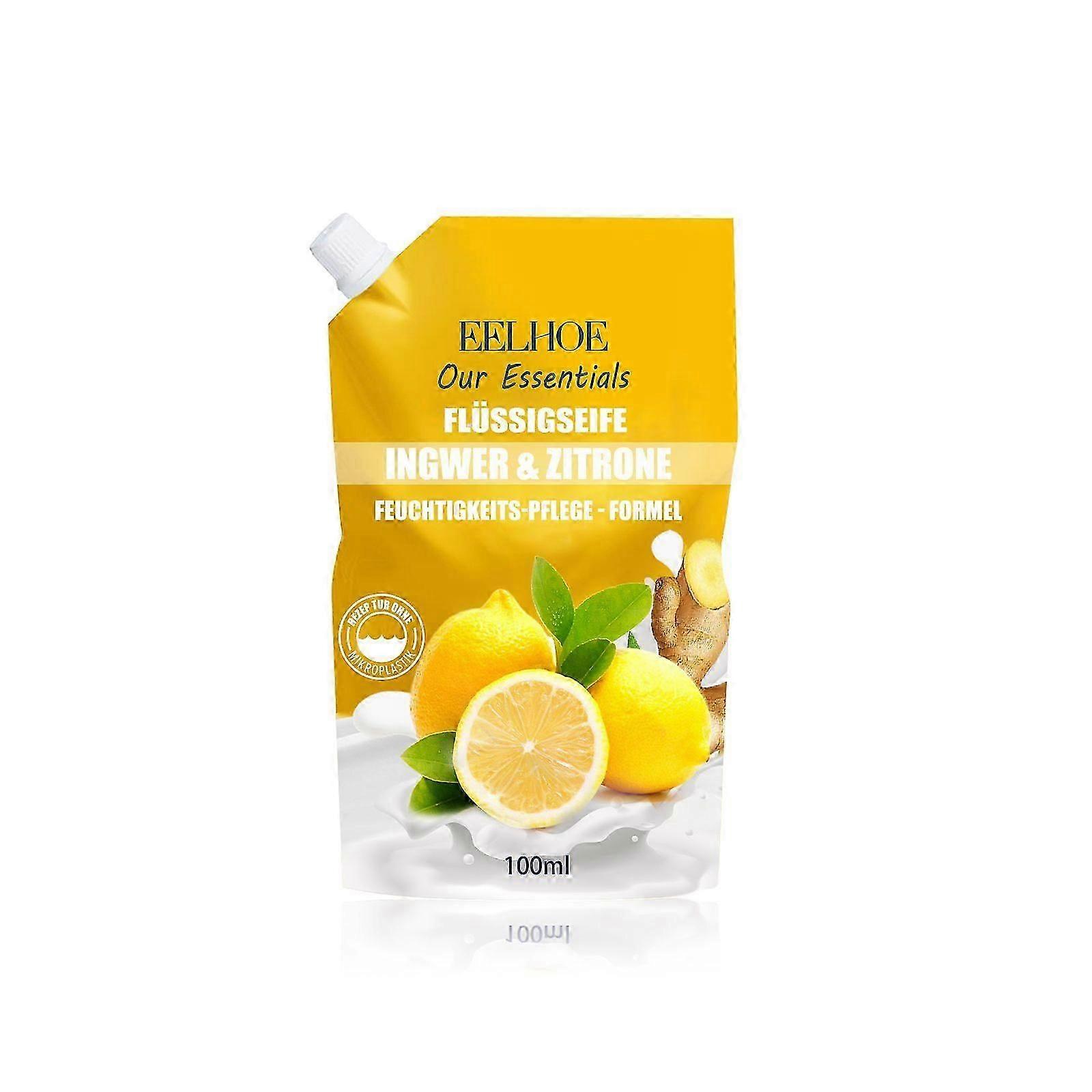 Moisturizing Hand Sanitizer with Mango & Ginger Extract - Gentle, Long-Lasting Cleanser, 100ml