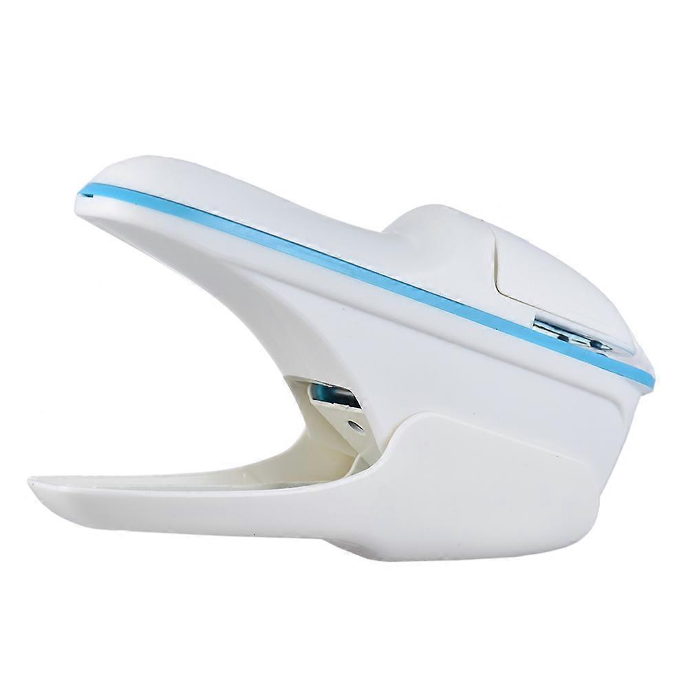 Hand-held Staple-Free Mini Safe Stapler 7 Sheets Capacity 17x6.5x4.5cm