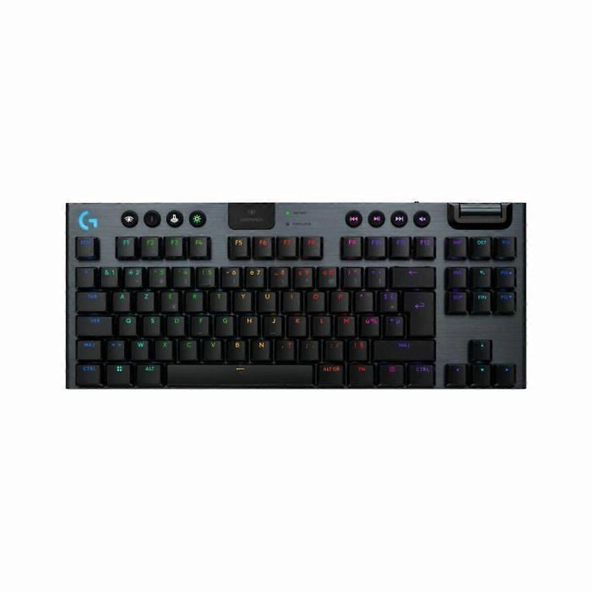 Wireless Keyboard Logitech G915 TKL X Black AZERTY