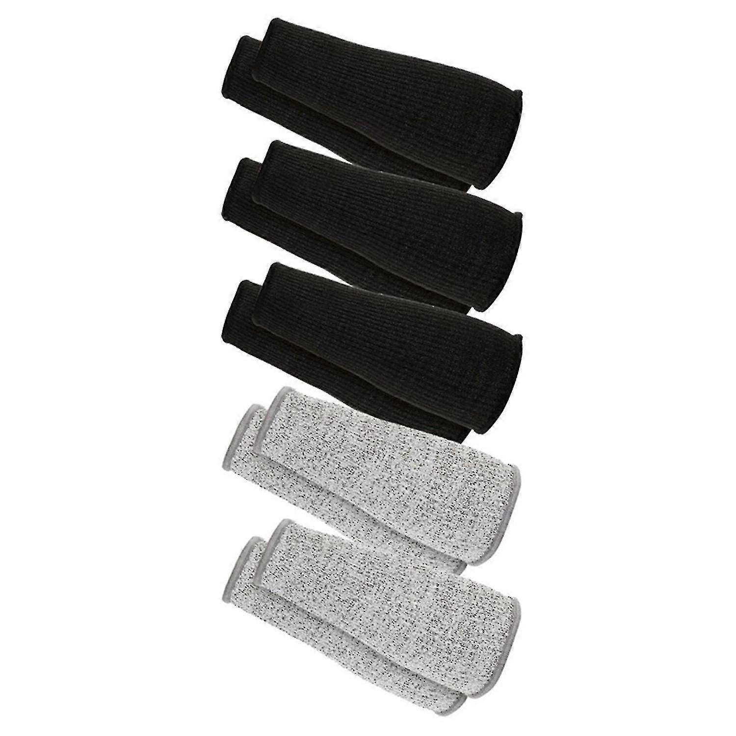 5 Pairs Cut Burn Resistant Sleeves Arm Protector Sleeve Forearm Arm Protector Thin Leather Scratch