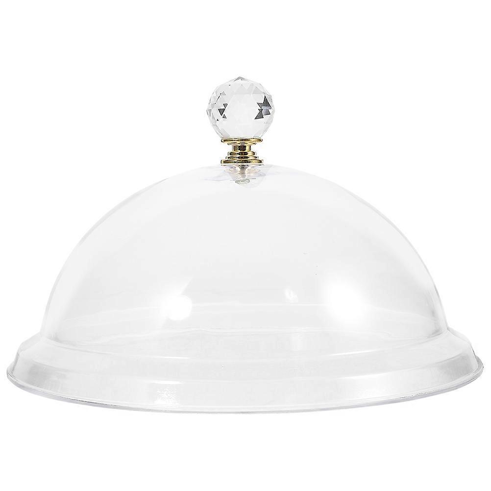 Cake Dome Food Protective Cover for Home Use 3Pcs Transparent Pc Material