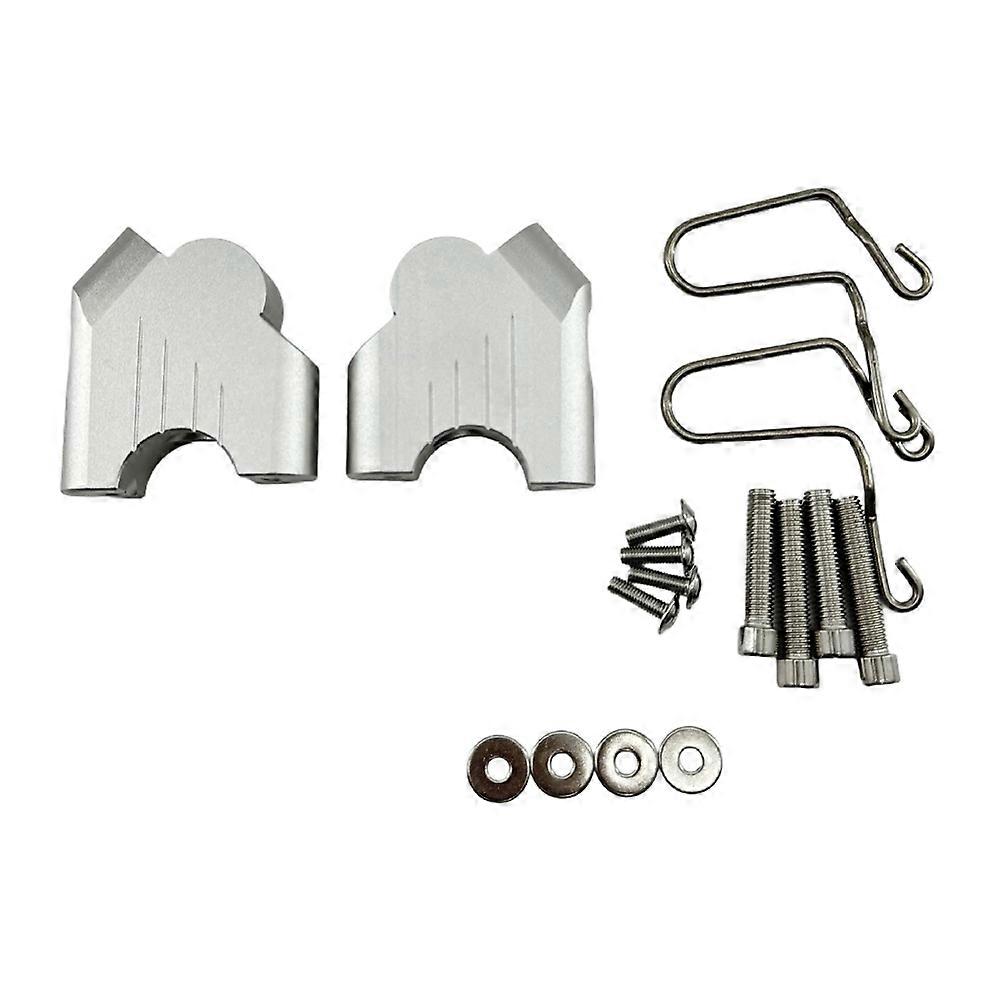 Motorcycle Accessories Handlebar Riser Adjustable Kit for Silver
