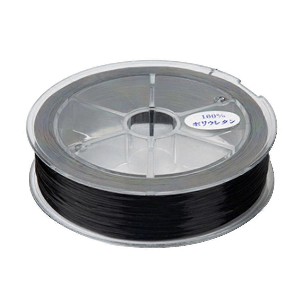 1mm Colorful Flat Elastic String for Bracelet DIY Spandex Knitting Rope Hand Braided Cord