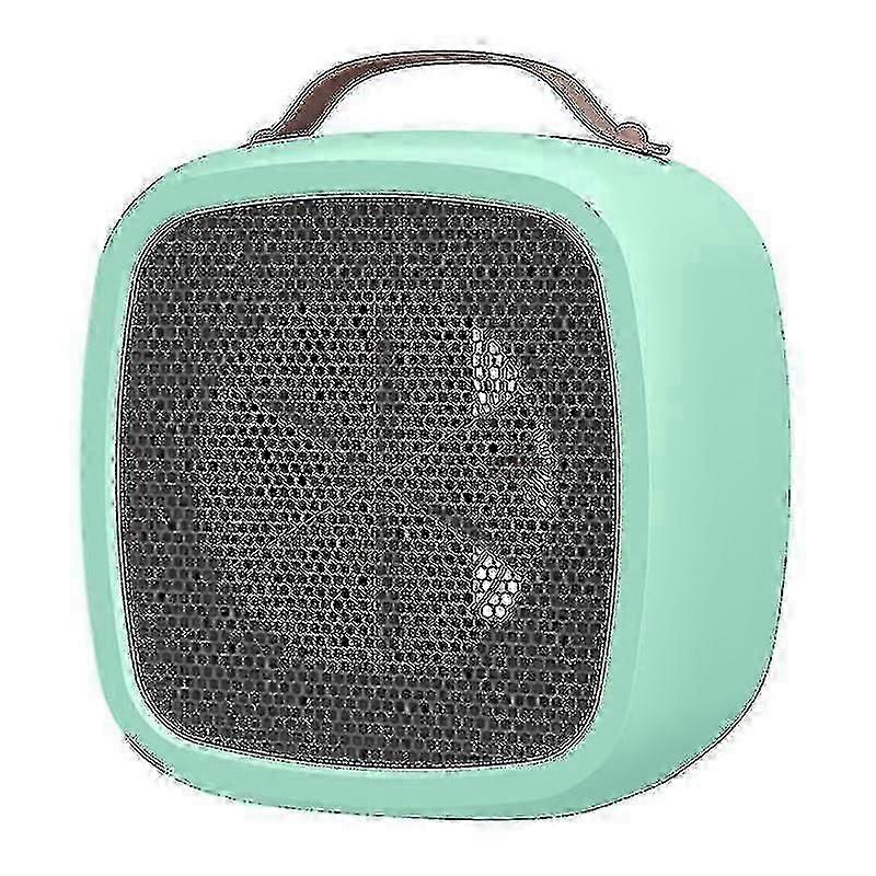 Battery Powered Space Heater - Compact Electric Mini Fan Heater With Thermostat -gt A-G