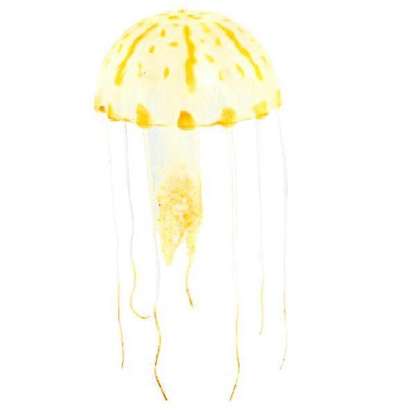 Fish Tank Jellyfish Decorations with Glowing Effect 5Pcs Set
