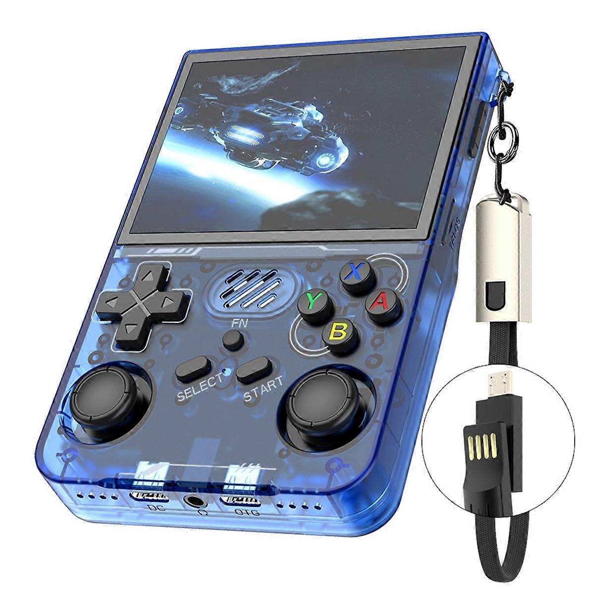 R36XX Retro Game Console 64G 14000+Games 3.5 Inch Screen Linux System WiFi Handheld Pocket Video Pla