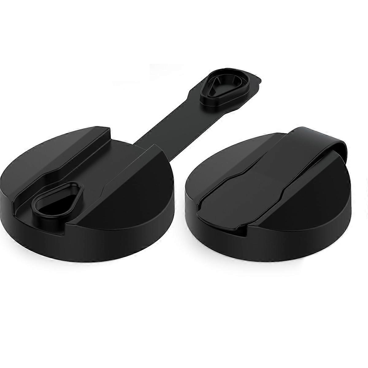 Replacement Lids for Salad Dressing Cruet Glasses,Food-Grade Plastic,Tight Fit & Closeable Cap