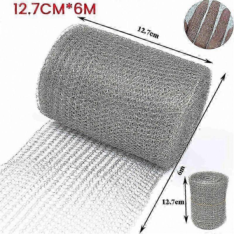 Stainless Steel Wire Mesh 12.7 cm x 6 m Fine Close Mesh for Protection