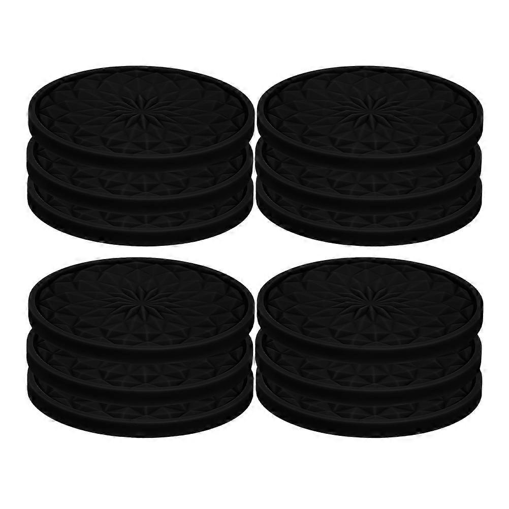 Non-Slip Car Coasters for Drink 48Pcs Automotive Cup Holder Mats